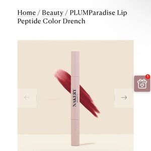 Nakery Beauty Lipstick + Lip liner  NWT